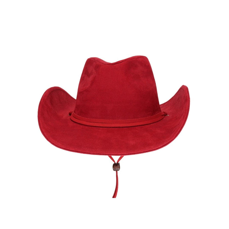 SCC0001 Faux Suede Telluride Cowboy Hat - MiMi Wholesale