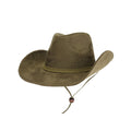 SCC0001 Faux Suede Telluride Cowboy Hat - MiMi Wholesale