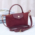 SD781 Hazel Suede Small Crossbody Bag - MiMi Wholesale