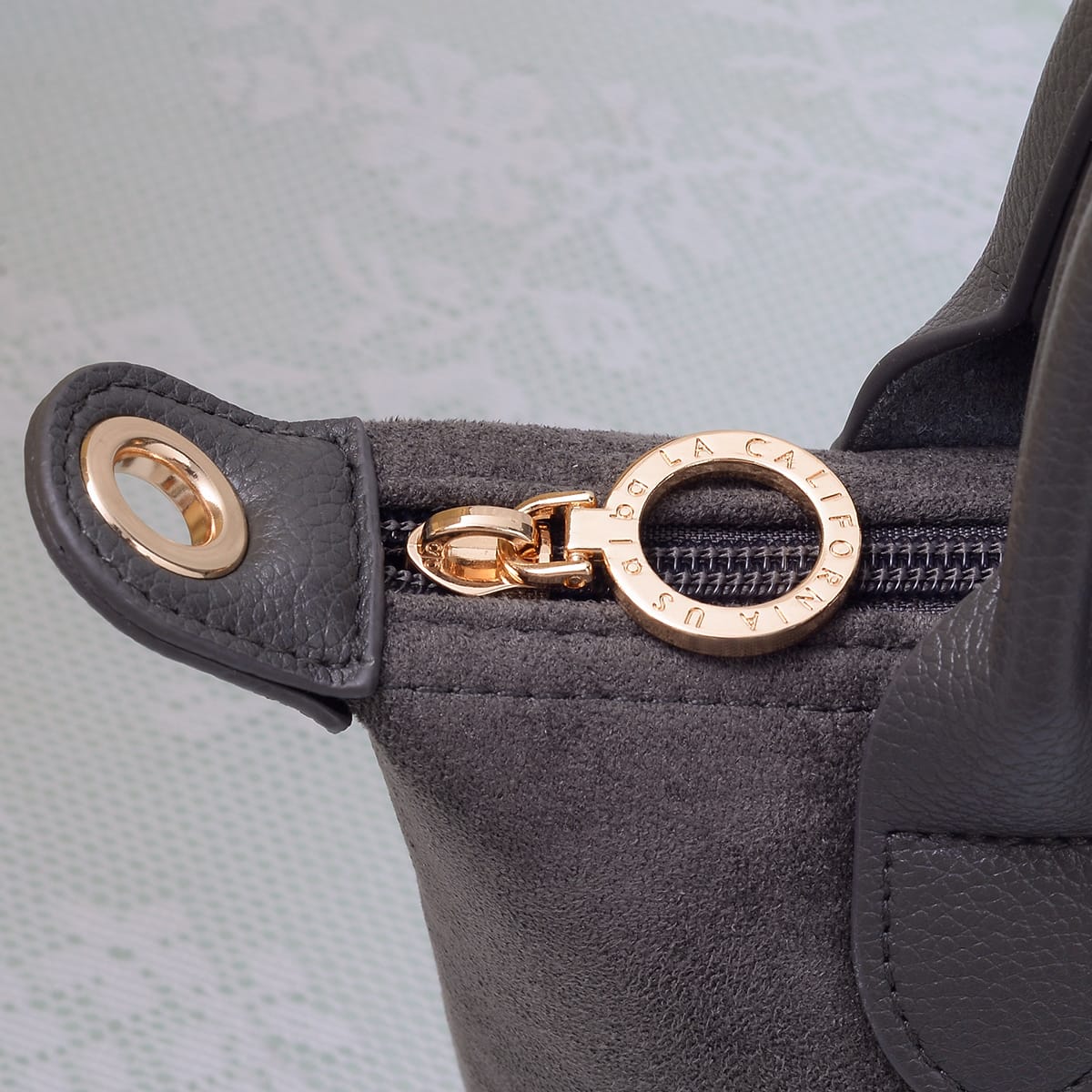 SD782 Britney Suede Double Handle Crossbody Bag - MiMi Wholesale