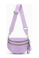 SF221011 Polka Dot Nylon Sling/Crossbody Bag - MiMi Wholesale