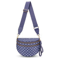 SF221011 Polka Dot Nylon Sling/Crossbody Bag - MiMi Wholesale
