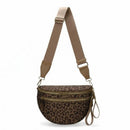 SF221012 Nylon Leopard Sling/Crossbody Bag - MiMi Wholesale