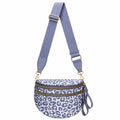 SF221012 Nylon Leopard Sling/Crossbody Bag - MiMi Wholesale