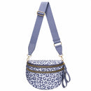 SF221012 Nylon Leopard Sling/Crossbody Bag - MiMi Wholesale