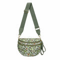SF221012 Nylon Leopard Sling/Crossbody Bag - MiMi Wholesale