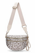 SF221012 Nylon Leopard Sling/Crossbody Bag - MiMi Wholesale