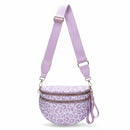 SF221012 Nylon Leopard Sling/Crossbody Bag - MiMi Wholesale