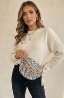 SF221013 Camo Jungle Nylon Sling/Crossbody Bag - MiMi Wholesale