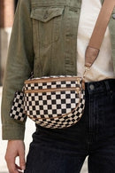 SF22409 Ava Checkered Crossbody - MiMi Wholesale