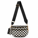 SF22409 Ava Checkered Crossbody - MiMi Wholesale
