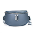 SF231015 Crossbody Bag With Chevron Print Strap - MiMi Wholesale