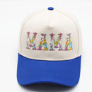 SF252007 Floral Mama Embroidered Two Tone Trucker Hat - MiMi Wholesale