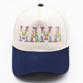 SF252007 Floral Mama Embroidered Two Tone Trucker Hat - MiMi Wholesale
