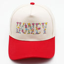 SF252008 Floral Honey Embroidered Trucker Hat - MiMi Wholesale