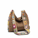 SF252119 Crochet Hobo Tote Bag - MiMi Wholesale