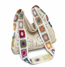 SF252119 Crochet Hobo Tote Bag - MiMi Wholesale