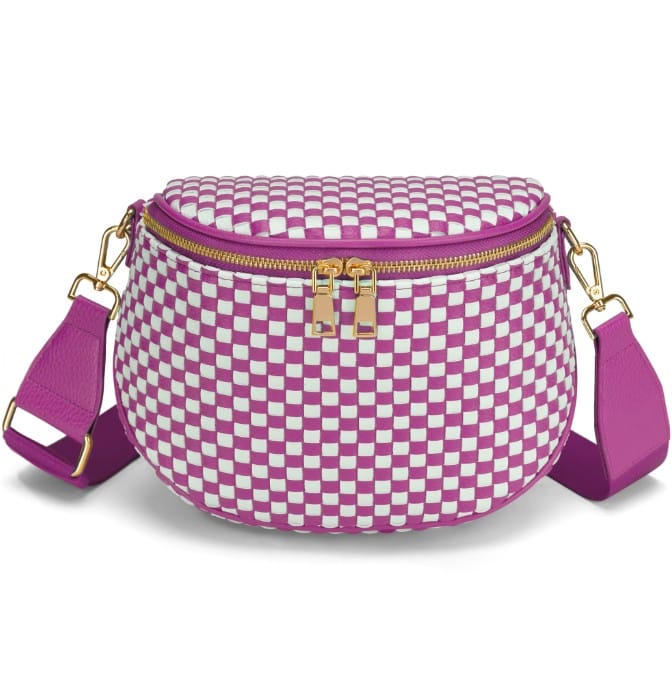 SF261002 Yareli Woven Sling/Crossbody Bag - MiMi Wholesale