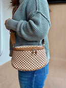 SF261002 Yareli Woven Sling/Crossbody Bag - MiMi Wholesale