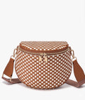 SF261002 Yareli Woven Sling/Crossbody Bag - MiMi Wholesale