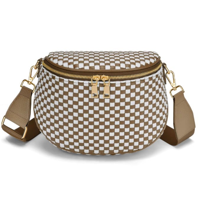 SF261002 Yareli Woven Sling/Crossbody Bag - MiMi Wholesale