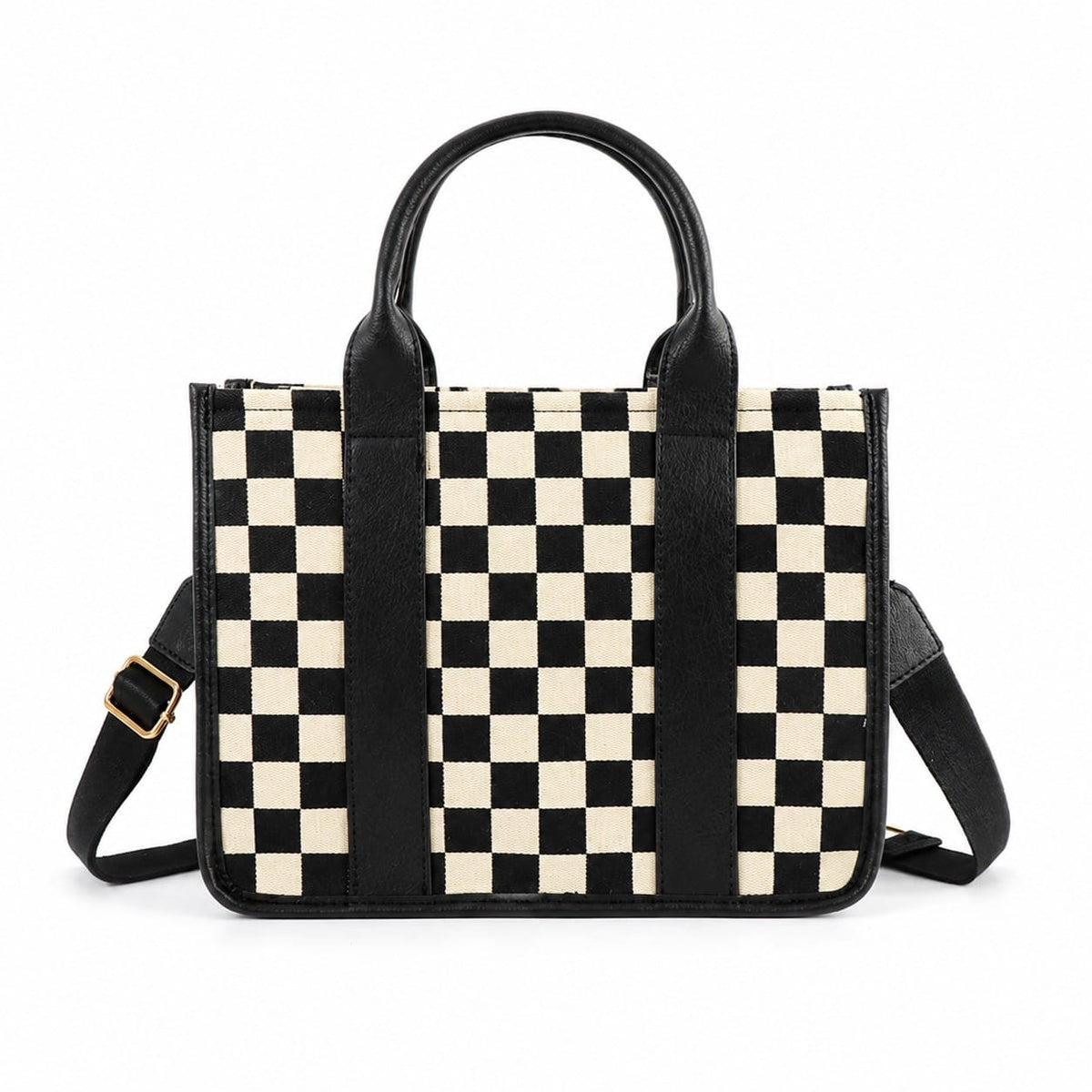 SF262030 Boston Canvas Tote Crossbody Bag - MiMi Wholesale