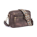 SF262033 Harper Crossbody Bag with Guitar Strap - MiMi Wholesale