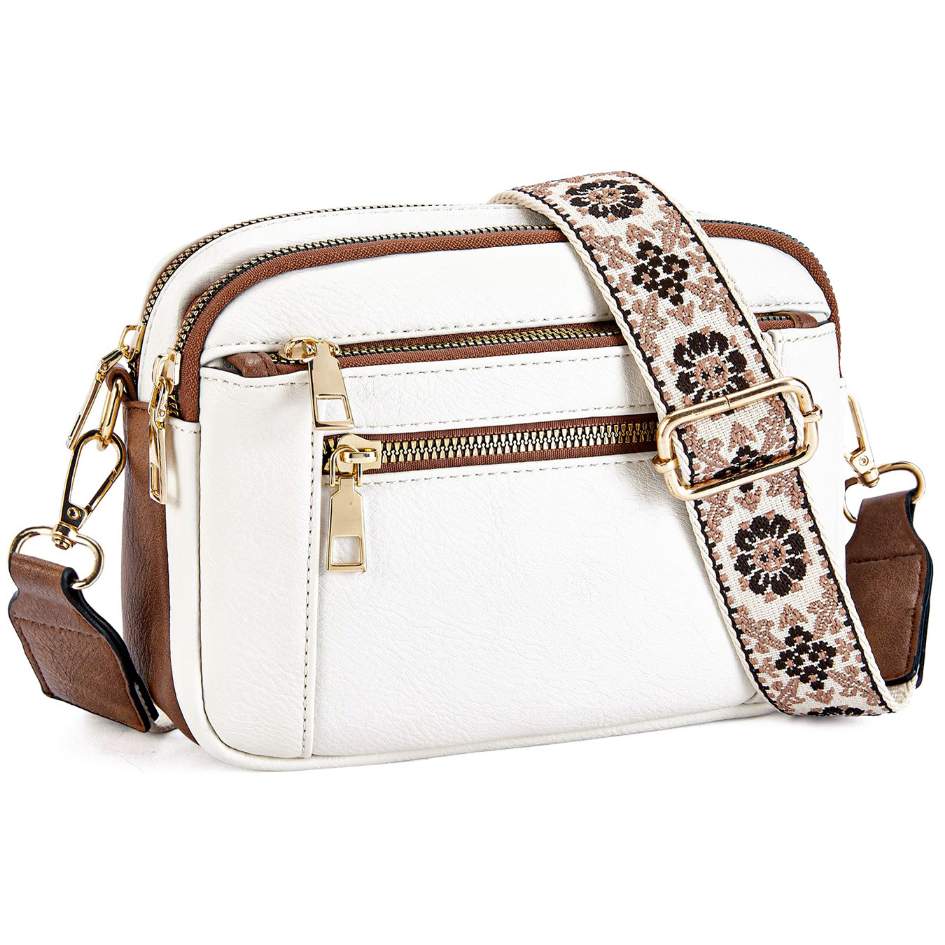SF262033 Harper Crossbody Bag with Guitar Strap - MiMi Wholesale