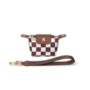 SF30109 Checker Coin Wallet With Keychain - MiMi Wholesale