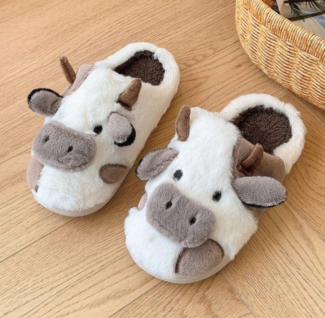 SF50105 Cow Slippers - MiMi Wholesale