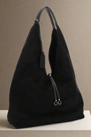 SF84303 Misty Faux Suede Hobo Tote Bag - MiMi Wholesale