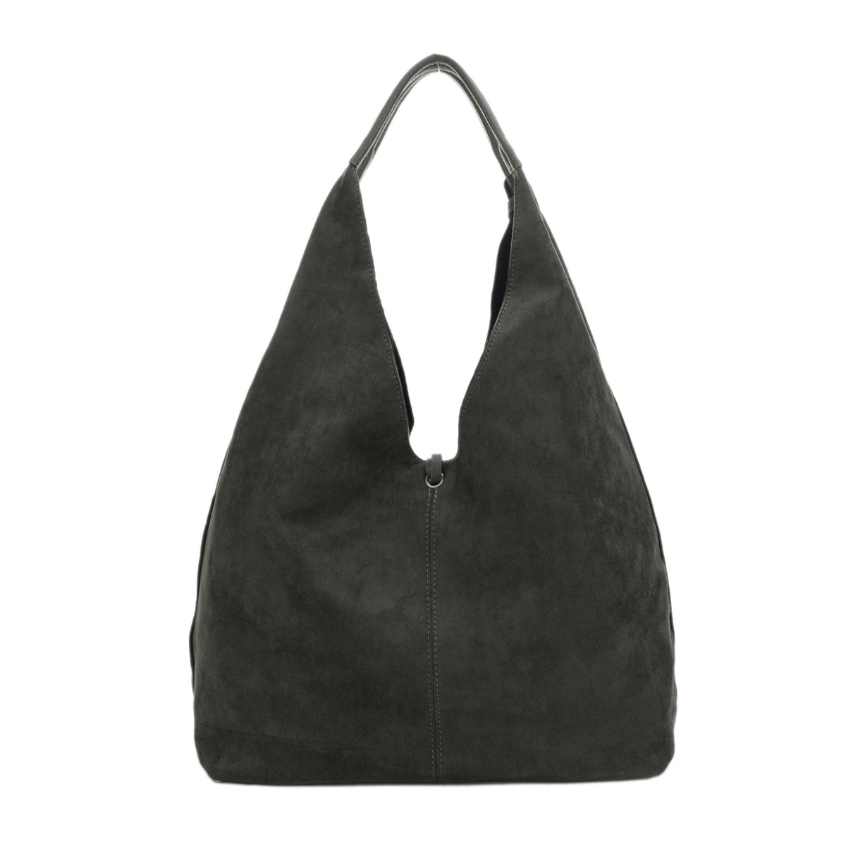 SF84303 Misty Faux Suede Hobo Tote Bag - MiMi Wholesale