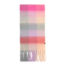 SFC0125 Multi Color Check Woven Scarf - MiMi Wholesale