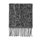 SFC0133 Woven Leopard Print Scarf - MiMi Wholesale