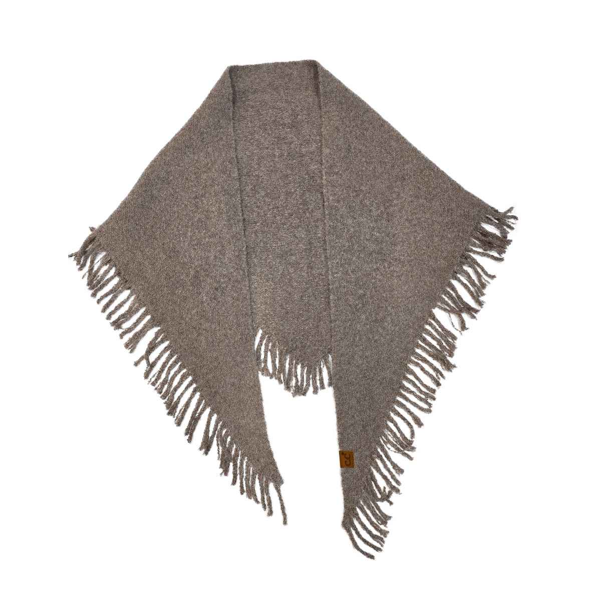 SFC0143 Triangle Fringe Scarf - MiMi Wholesale