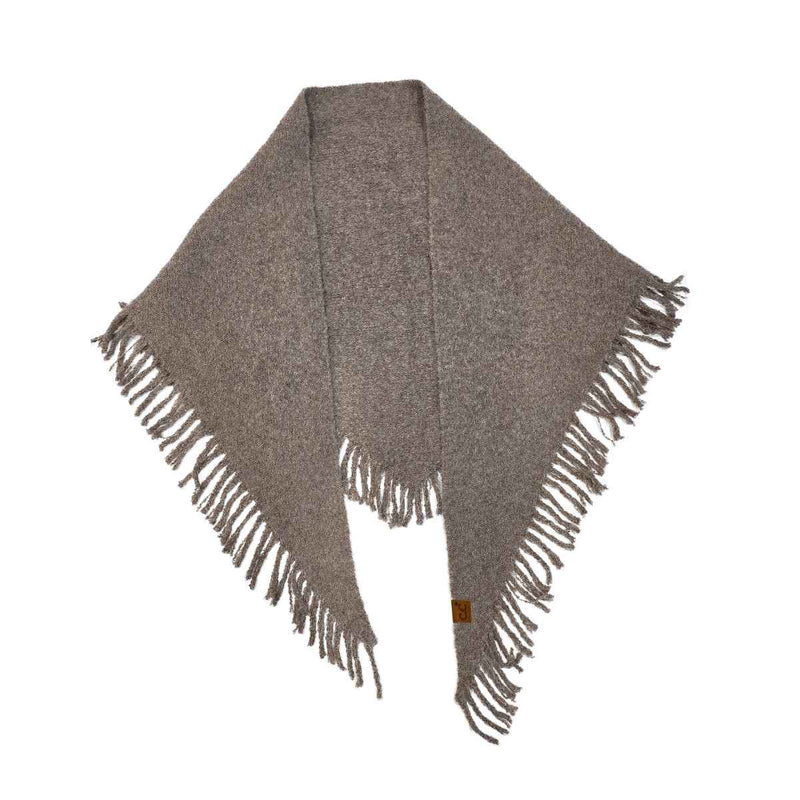 SFC0143 Triangle Fringe Scarf - MiMi Wholesale