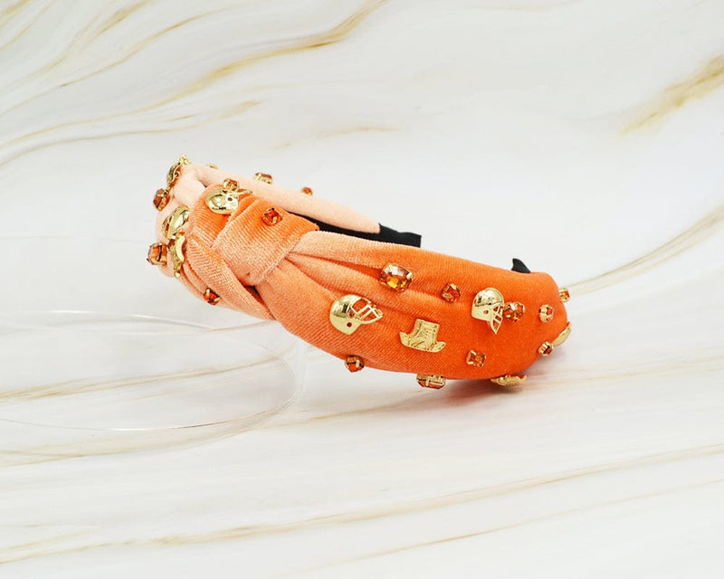 SHB1001 Helmet And Jersey Charm Gameday Headband - MiMi Wholesale