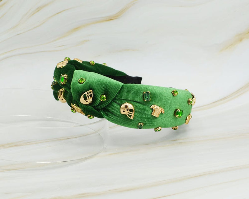 SHB1001 Helmet And Jersey Charm Gameday Headband - MiMi Wholesale