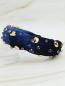 SHB1001 Helmet And Jersey Charm Gameday Headband - MiMi Wholesale