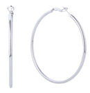 SJE310002 14K Gold Dipped Omega Closure Hoop Earrings - MiMi Wholesale