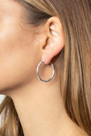 SJE310016 14K Gold Metal Endless Hoop Earrings - MiMi Wholesale