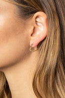 SJE310216 14K Heart Earrings - MiMi Wholesale
