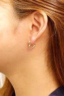 SJE310216 14K Heart Earrings - MiMi Wholesale