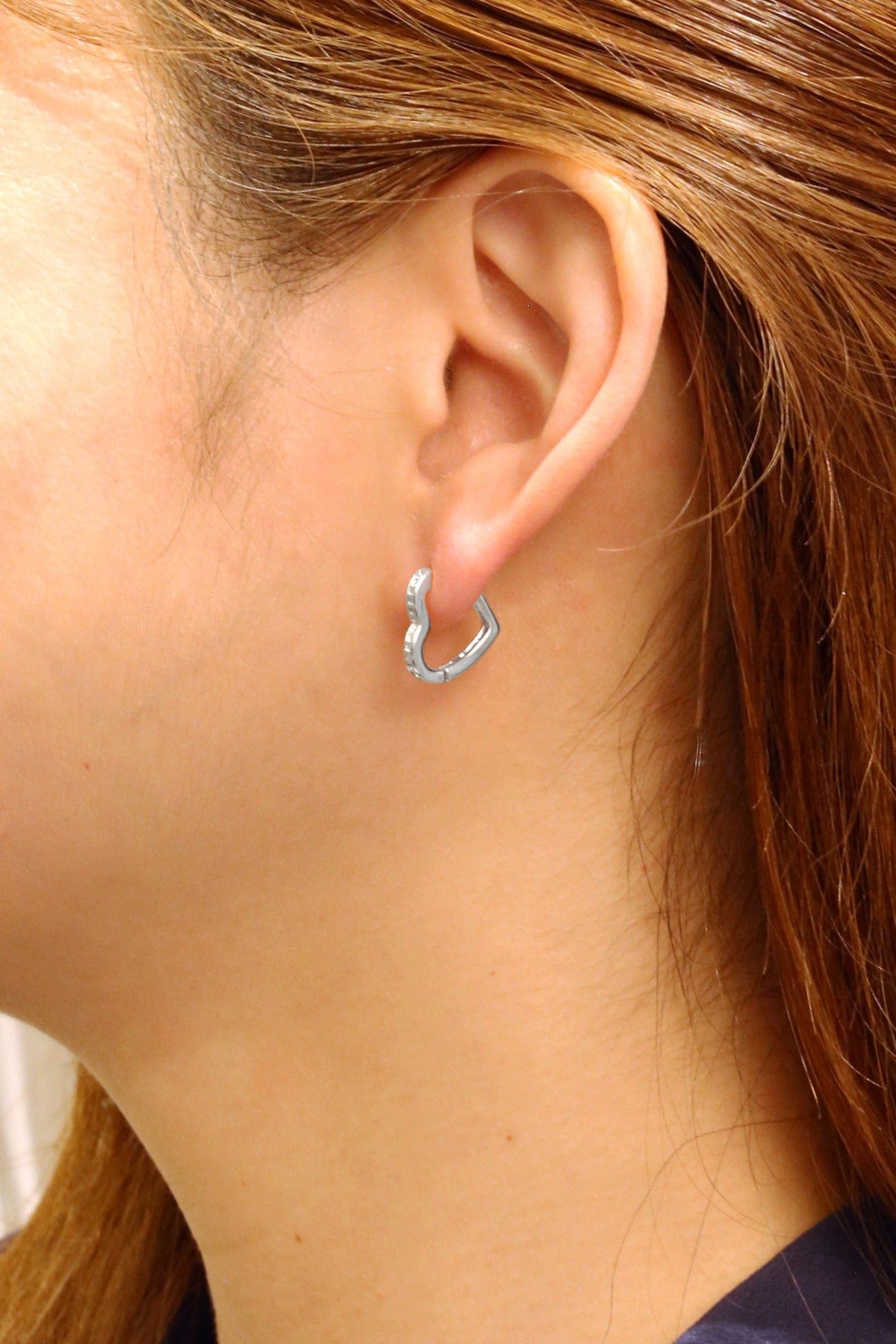 SJE310216 14K Heart Earrings - MiMi Wholesale