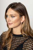 SJE310233 14K Dipped Huggie Hoop Earrings - MiMi Wholesale