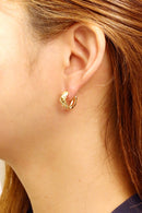 SJE310284 14K Hoop Earrings - MiMi Wholesale