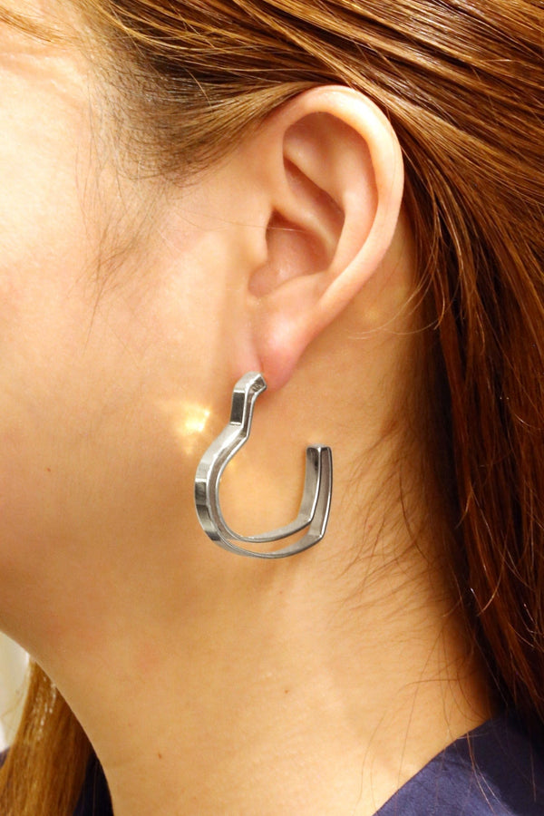 SJE310419 14K Dipped Heart Shape Post Earrings - MiMi Wholesale