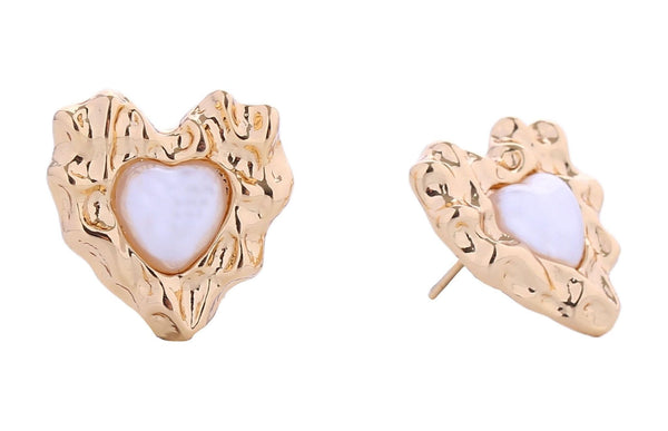 SJE310574 14K Everlasting Love Post Earrings - MiMi Wholesale