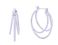 SJE310584 14K Mixed Triple Hoop Earrings - MiMi Wholesale