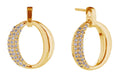SJE310672 14K Glam O Swing Post Earrings - MiMi Wholesale